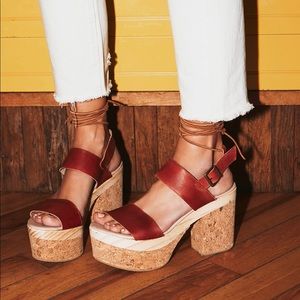 Free People Platform Heels